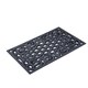 image 5 of Nicoman Victorian Style Rubber Outdoor Door Mat Grey 75 x 44cm