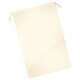 image 1 of Westford Mill Organic Cotton Drawstring Bag - Natural - 61.5cm x 40cm Cream | 61.5cm x 40cm
