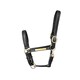 image 1 of Hy Leather Head Collar - Black - Full