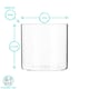 image 3 of Argon Tableware Scandi Glass Storage Jar with Wooden Lid - 550ml