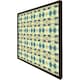 image 3 of Psychedelic geometric pattern (Picutre Frame) Brown | Oak | XS