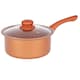 image 2 of Gr8 Home Copper 8 Pcs Carbon Steel Non Stick Cookware Set Frying Pan Saucepan With Lids