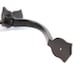 image 2 of Hammer & Tongs Rustic Suffolk Latch - H240mm - Black