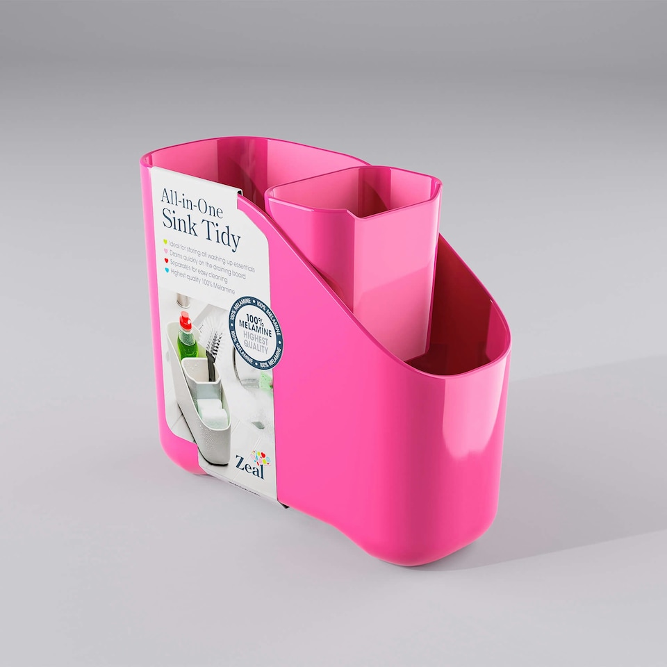 image 1 of Melamine Large Drainer with Inner Bucket | Grey | French Grey