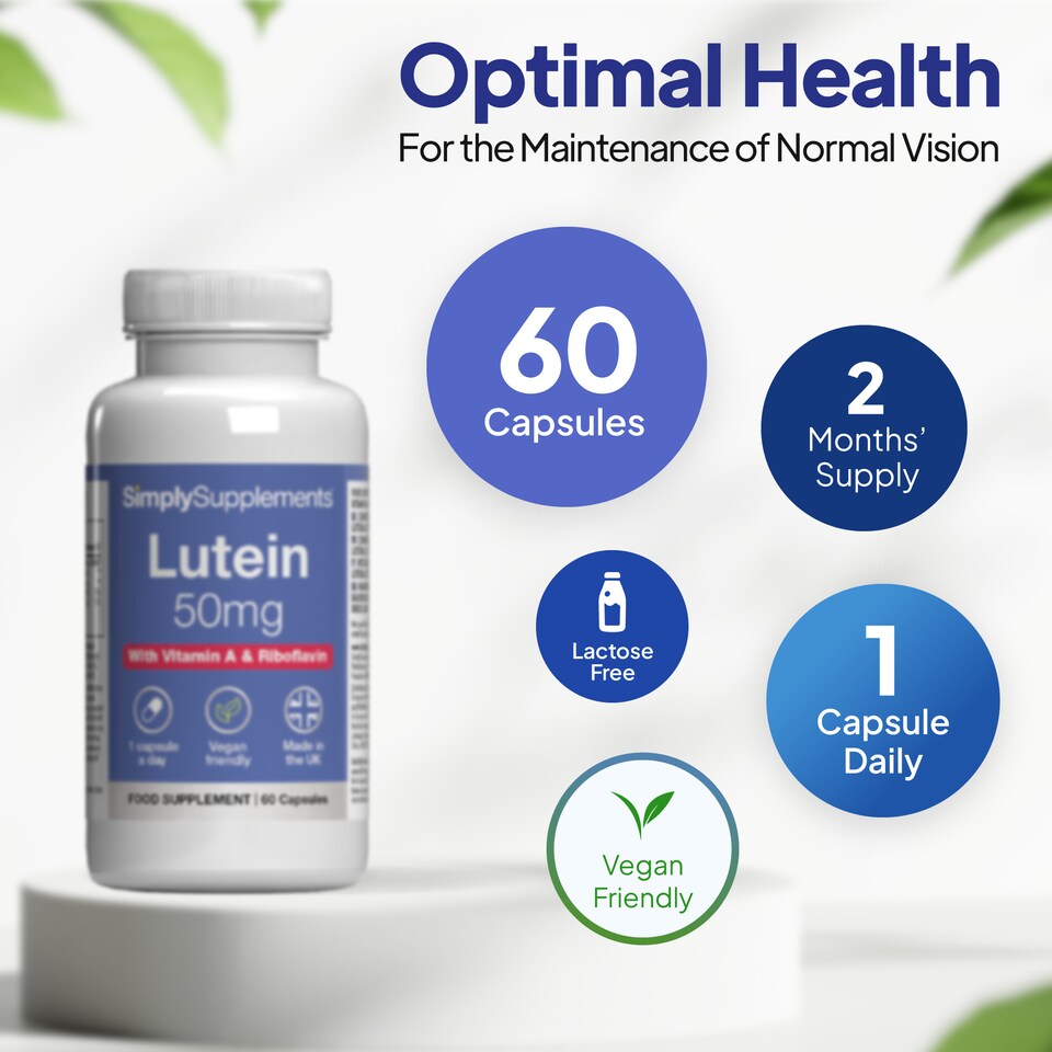 image 1 of Lutein Capsules 50mg