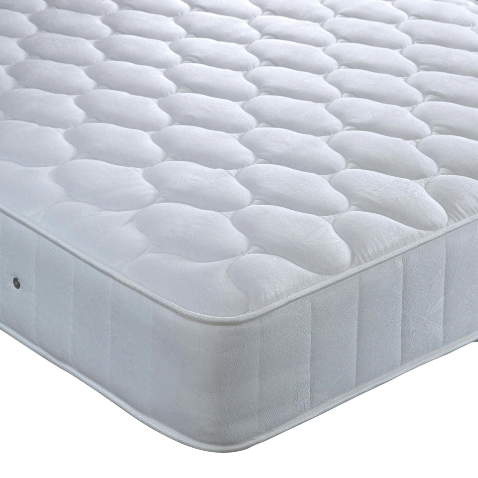 image 1 of Dawson White Wooden Ottoman Bed And Neptune Spring Mattress Double N/A