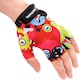 image 1 of Meteor Kids Bike Gloves – Breathable, Non-Slip, Padded for Comfort & Safety Red | Monster | JR M