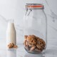 image 5 of Argon Tableware Glass Storage Jar - 2 Litre - Orange Seal