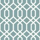 image 1 of NuWallpaper NU1691 Montauk Lattice Hemlock Peel & Stick Wallpaper, Hemlock Blue Multi