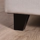 image 6 of Hazel Oatmeal Linen Upholstered Bed Frame -  Small Double (120cm)