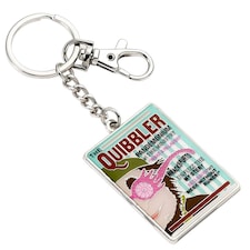 Harry Potter Quibbler Keyring - Silver - One Size