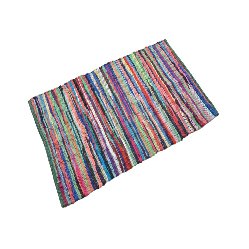 image 1 of Chindi Rag Rug - 60 x 90cm