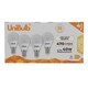 image 1 of UniBulb LED Golf Ball E14 470lm 4.2W 3000K (Warm White) Light Bulb - Pack of 4