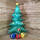 image 1 of Premier 2.4M Inflatable Outdoor LED Light Up Christmas Tree with Parcels