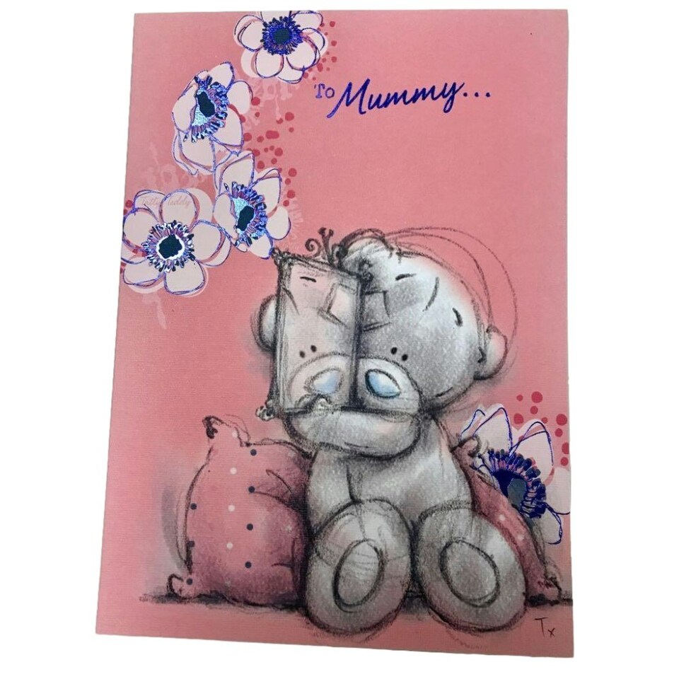 image 1 of Mummy Sketchbook Me to You Bear Mothers Day Card