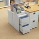 image 7 of HOMCOM 2 Drawer Filing Cabinet Steel File Cabinet for A4 Letter Size Cream