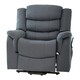 image 2 of Colfax Electric Riser Recliner with Massage and Heat - Dark Grey