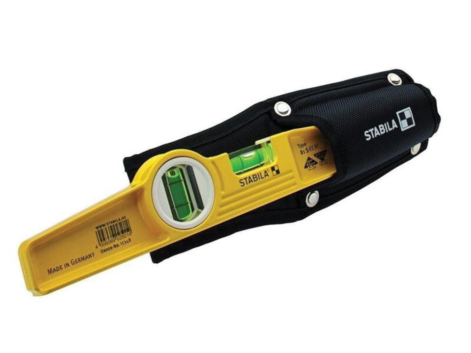 Stabila 81S-10Mh Magnetic Torpedo Level 25Cm In Holster