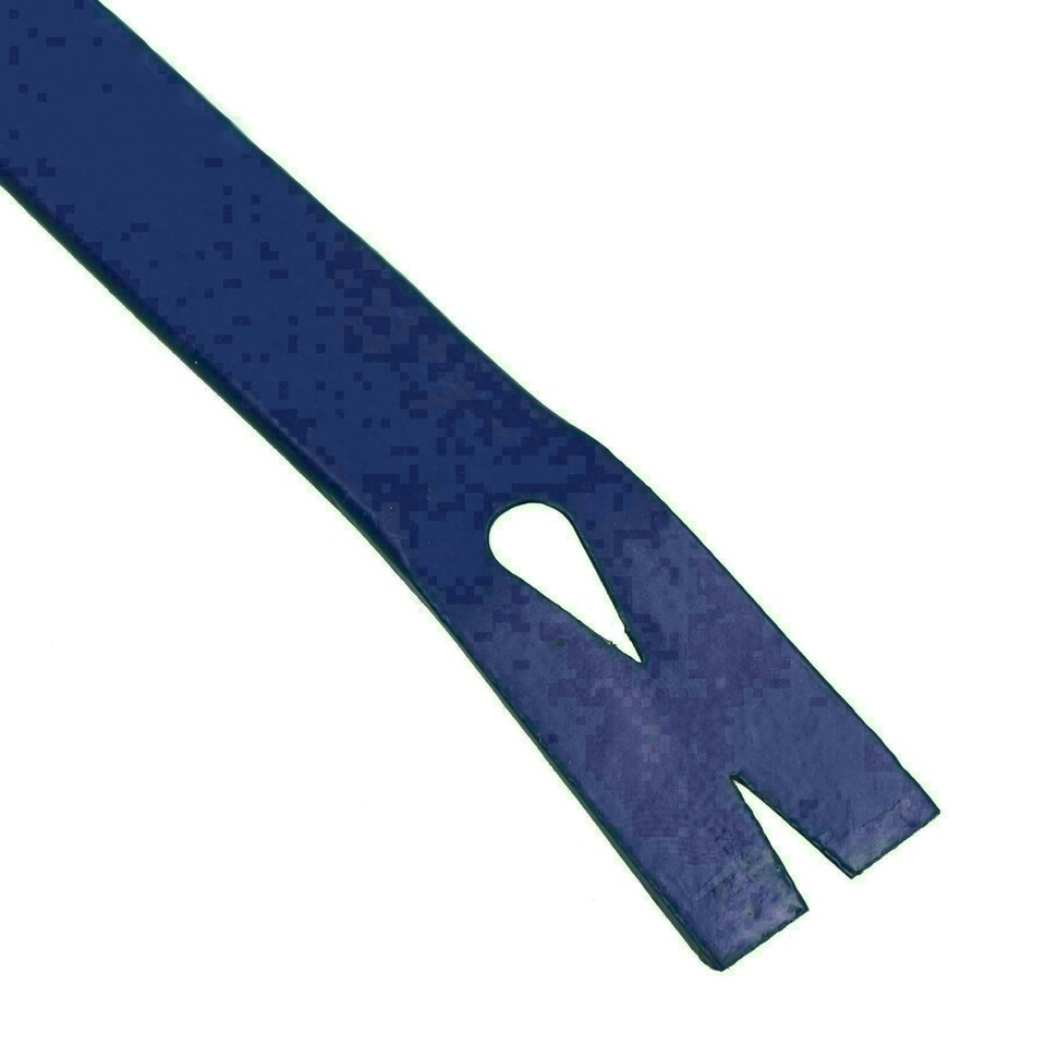 image 1 of 7" Flat Nail Pry Bar Utility Puller Crowbar Lever with Nail Removal Slots