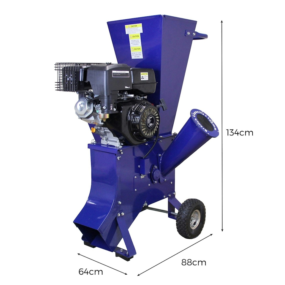 image 1 of T-Mech Log Splitter 7T 520mm & T-Mech 15HP Wood Chipper