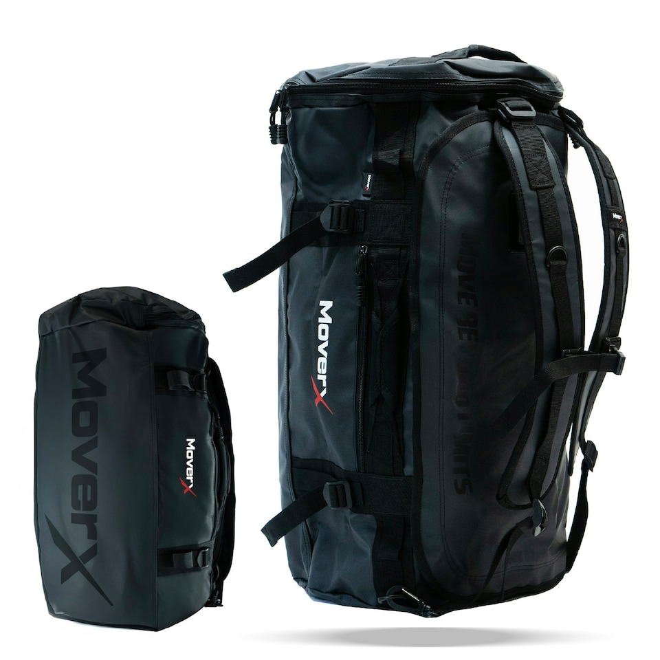 image 1 of MoverX 45L Heavy Duty Waterproof Rucksack Black