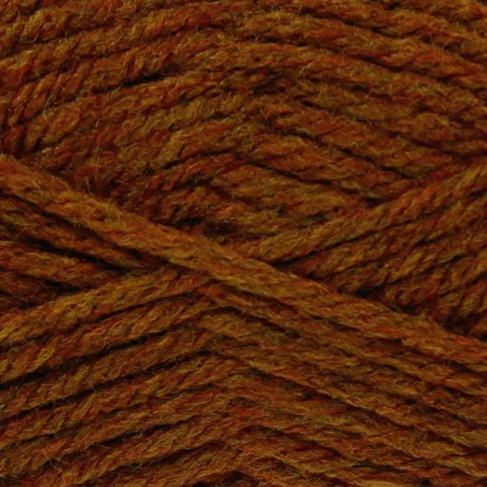 King Cole Brown Big Value Super Chunky Yarn (Value Pack 12 x 100g Balls) For Crochet, Knitting - 81m per ball