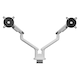 image 1 of One For All DM7220 Design Line Dual Monitor Mount - White/Silver