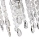 image 4 of Contemporary Waterfall Pendant Shade with Transparent Acrylic Droplets and Beads | Clear | Transparent | 1