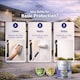 image 8 of HQC Masonry Paint -  Weatherproof & Long-lasting Protection For All Exterior Walls - Classic Grey - 5L