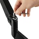 image 8 of Monitor Arm - for 4 screens, swivel arms can be tilted, rotated, and are height-adjustable