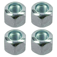 Pack of 4 3/8" UNF Wheel Nuts Nut For Trailer Suspension Hubs