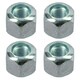 image 1 of Pack of 4 3/8" UNF Wheel Nuts Nut For Trailer Suspension Hubs