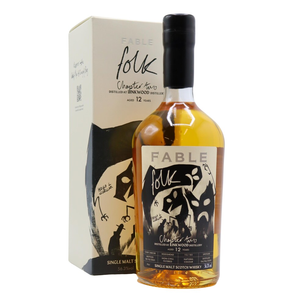 Linkwood Fable Folk Chapter 2 Single Cask No 548158 2009 12 year old Whisky