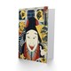 image 2 of Toyohara Kunichika Art Card Portrait of Theatre Actor Japanese