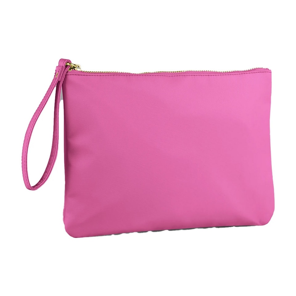 image 1 of Bagbase Sundae Wristlet Pouch | Pink | Raspberry Ripple | One Size | 1