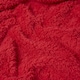 image 5 of OHS Soft Plush Teddy Fleece Throw Blanket, 150x200cm - Red