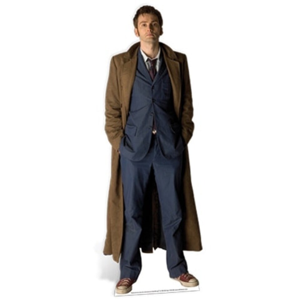 10th Doctor Dr Who David Tennant Lifesize Cardboard Cutout 183cm