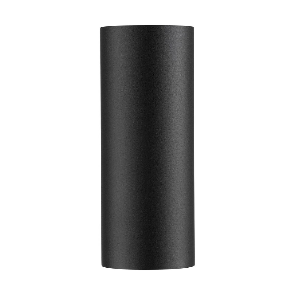 image 1 of Nordlux Dion Outdoor Wall Light Black Aluminium Solar GU10 Sensor Weatherproof - Mains Powered, IP44 | Black | Black