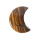 image 3 of Something Different Out Of This World Tigers Eye Moon Greetings Card - Black/White/Brown - One Size