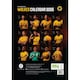 image 2 of Wolverhampton Wanderers FC 2025 A3 Wall Calendar - Black/Yellow - One Size