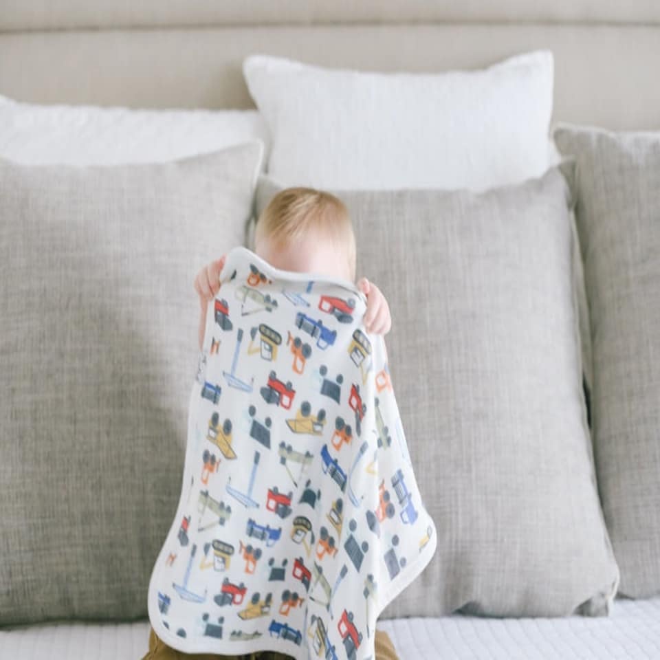 image 1 of Copper Pearl Lovey 3 Layer Comfort Blanket Diesel 2Pk