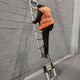 image 7 of 4.7m Telescopic Ladder Multi-Purpose folding Ladders Telescopic Extendable Portable Sturdy Loft Ladder