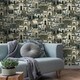 image 2 of Holden Décor Animal City Wallpaper - Navy Blue/Brown - 10m x 53cm Blue