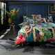 image 3 of Signature Teal Duvet Cover Set – 100% Cotton, 200 Thread Count, Digital Print & Piped Edge Multi | Multicoloured | King