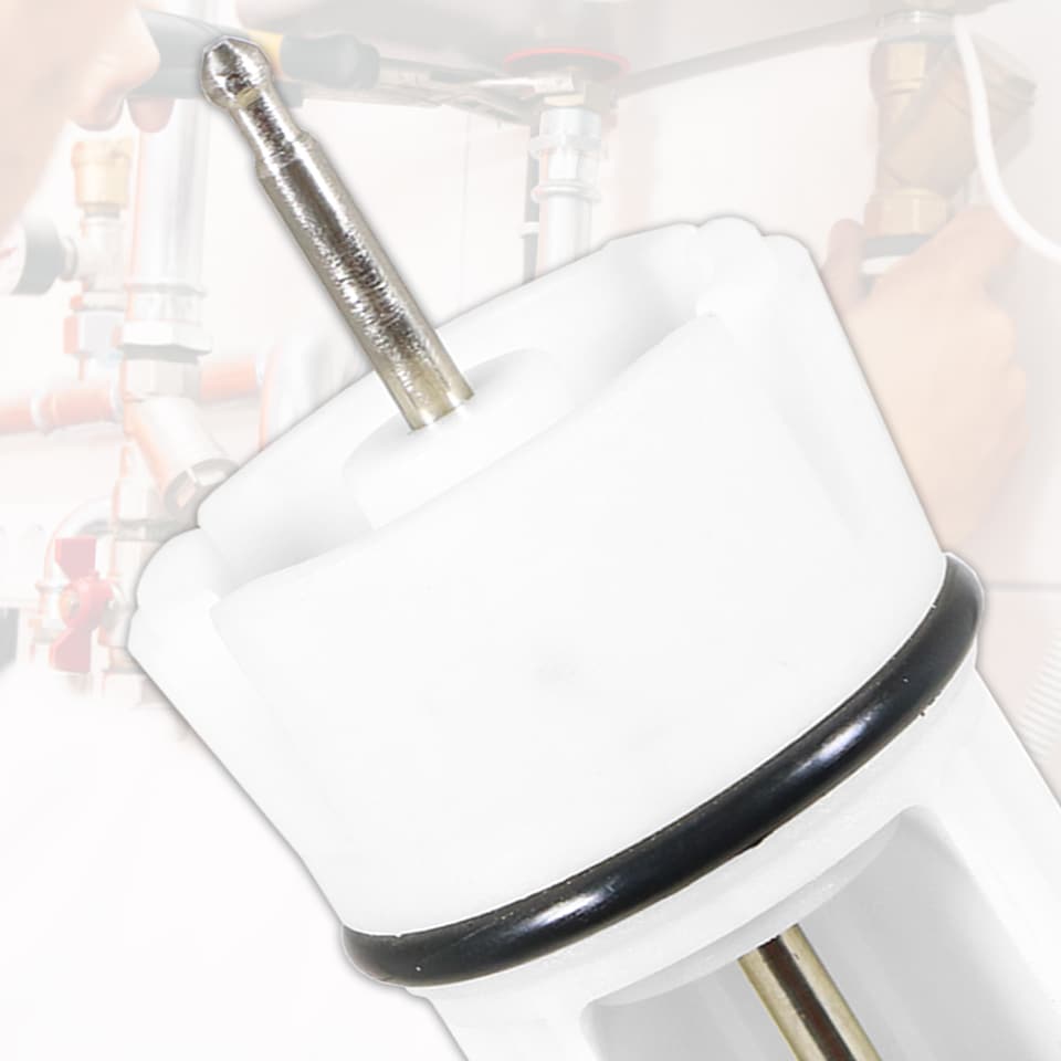 image 1 of SPARES2GO Diverter Valve Repair Cartridge for Vaillant ecoTEC turboTEC Plus Pro VUW Boiler (0020132682 / 178978)