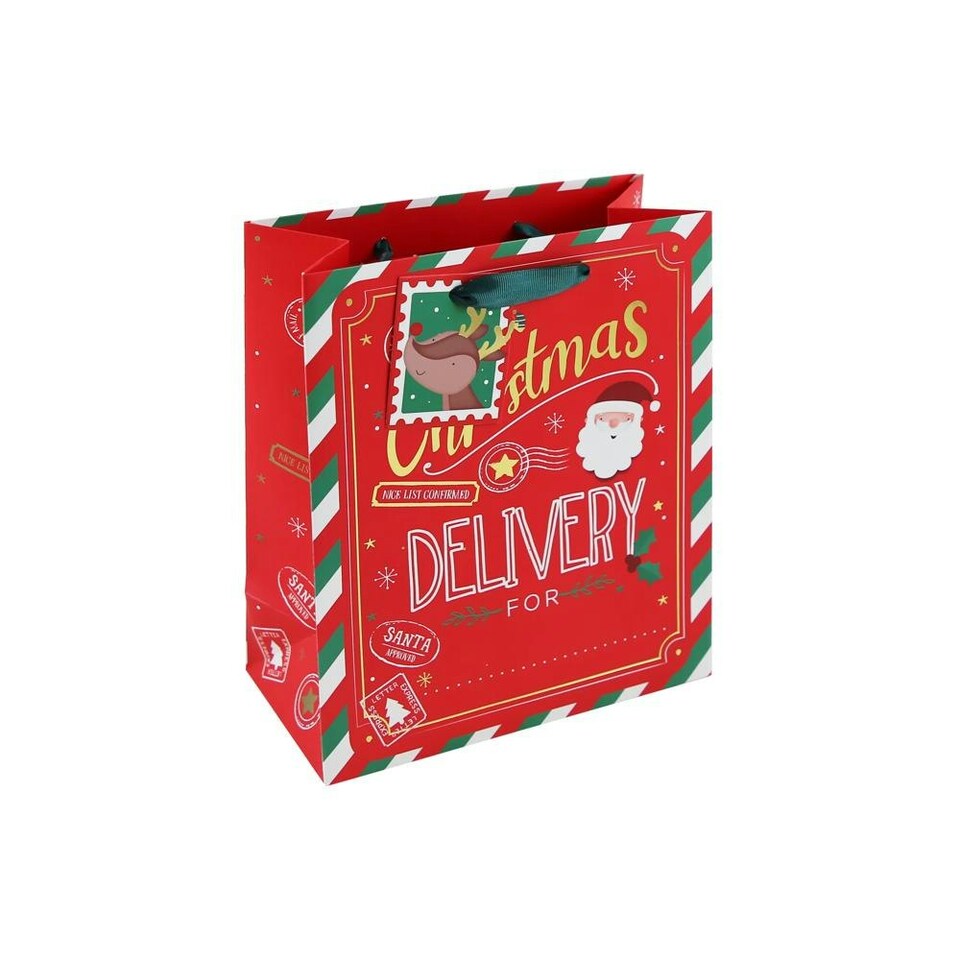 image 1 of Christmas Delivery Personalised Large Gift Bag