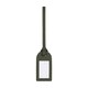 image 2 of Vinga Baltimore Recycled Polyester Luggage Tag - Green - One Size | Green