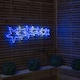 image 4 of 1.2m LED Rope Light 7 Star Silhouette Christmas Decoration in Cool White & Blue