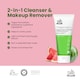 image 3 of Skin Superfood Watermelon Superfood 2-in-1 Cleanser & Makeup Remover 100ml x 2 Duo Set