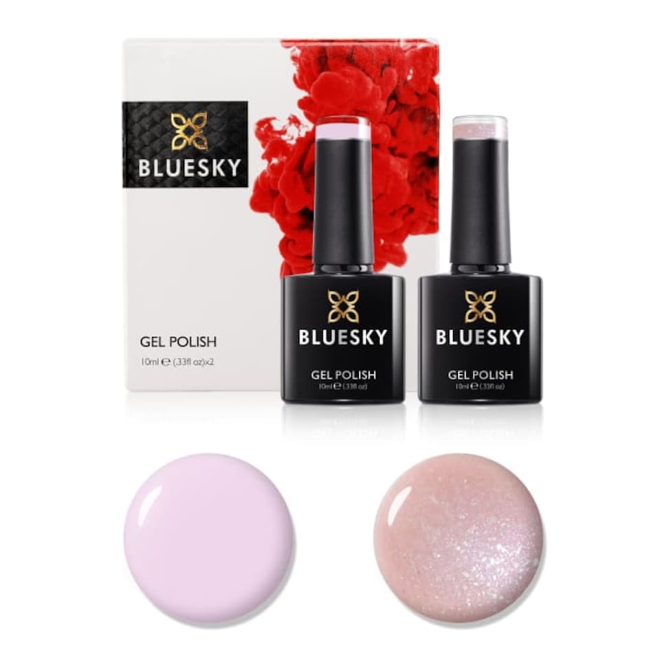 image 1 of Bluesky Pink Gel Polish - Anniversary Set 10 - 80593/80504 10ml